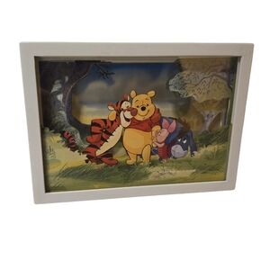 Disney Winnie the Pooh & Hundred Acre Wood Friends Diorama Scene Light Box